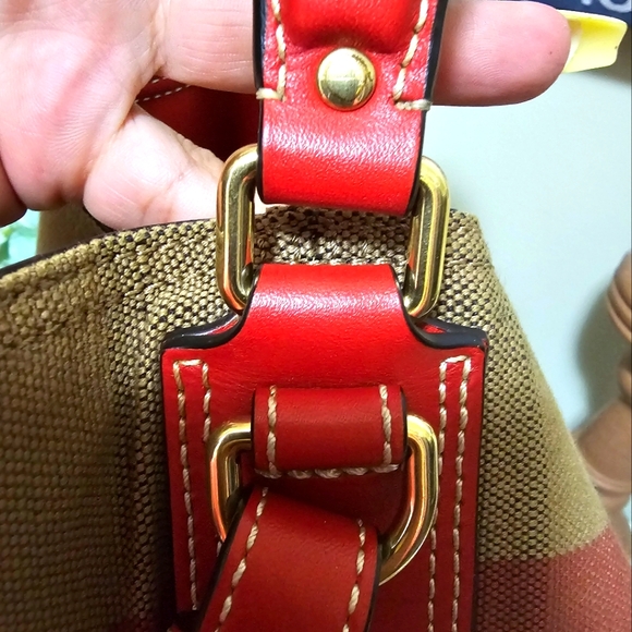 ‼️SOLD‼️BURBERRY ASHBY BUCKET BAG HOUSE CHECK CANVAS W DUSTBAG AND POUCH EUC - Picture 15 of 16